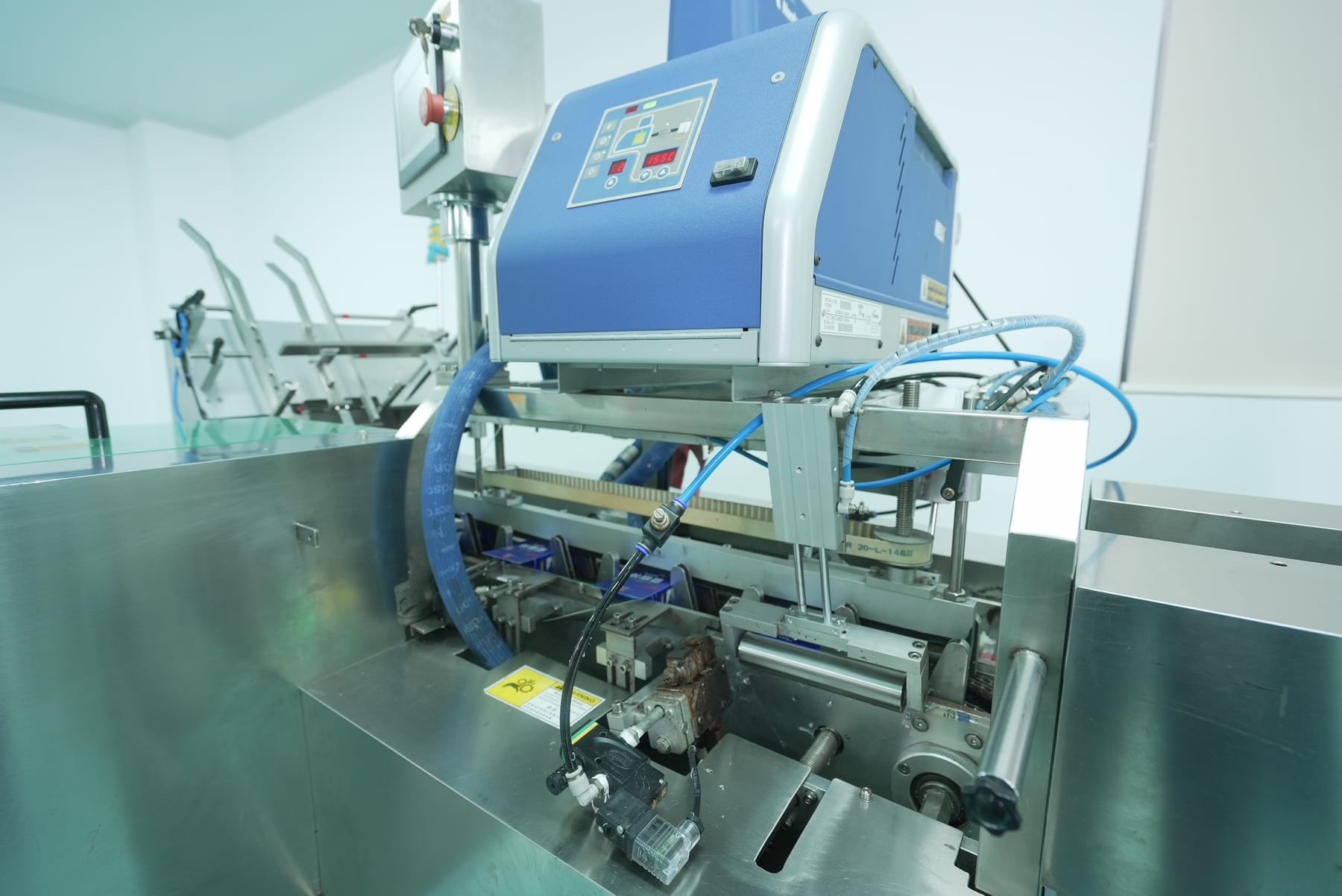 Stainless steel production equipment in cleanroom